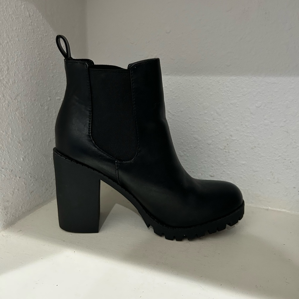 Black booties